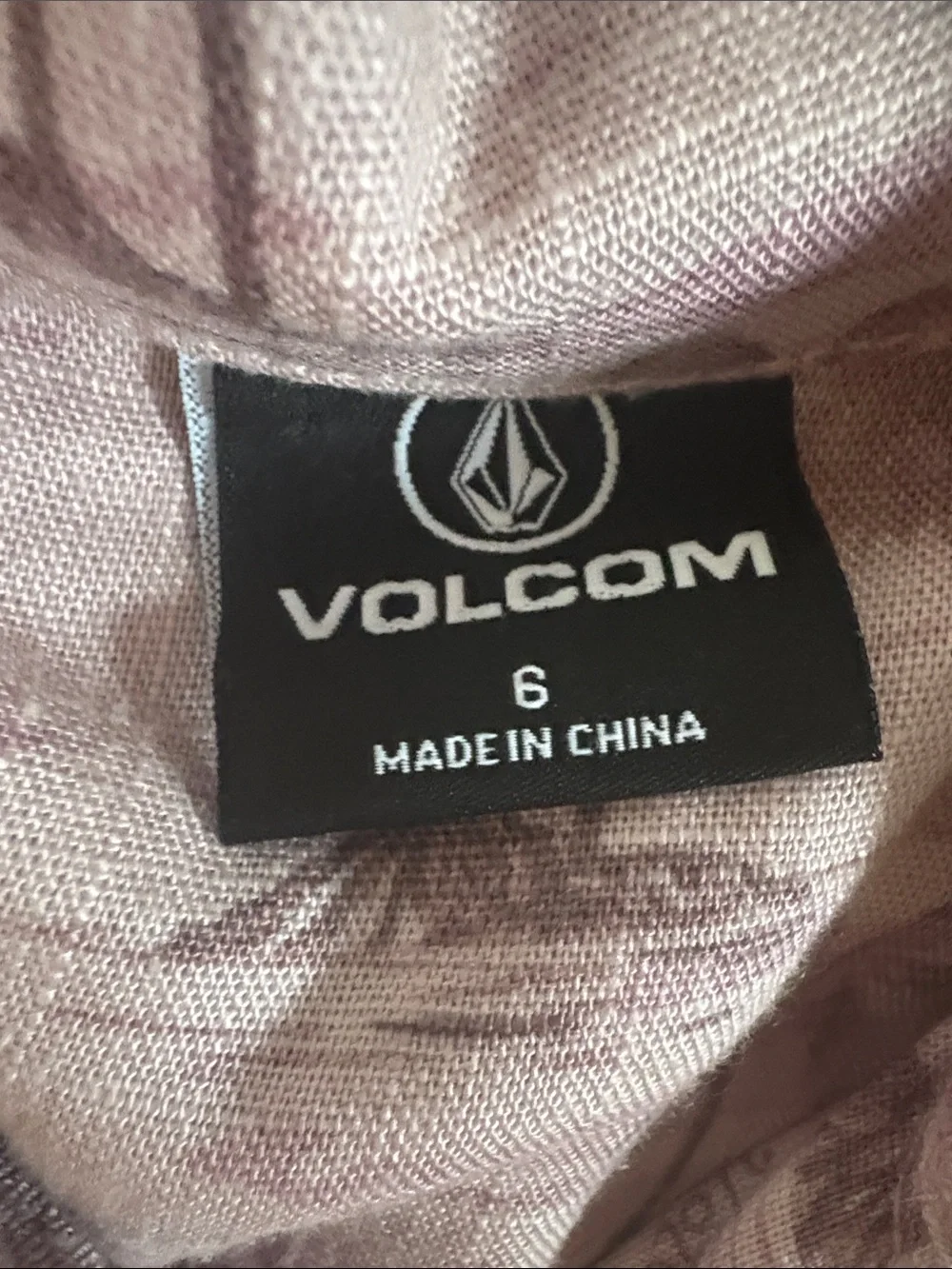 NEW No Tags Volcom Pink Tropical Print Short-Sleeve Button-Down Shirt